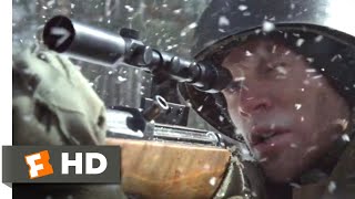 Company of Heroes (2013) - Sniper Duel Scene (1/10) | Movieclips