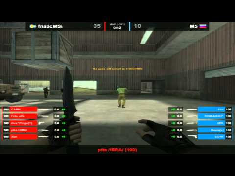 M5 vs fnatic Game 2 MSI Beat It! RU 2011 FINAL