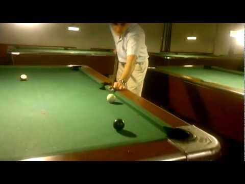 Enrique ganando al pool
