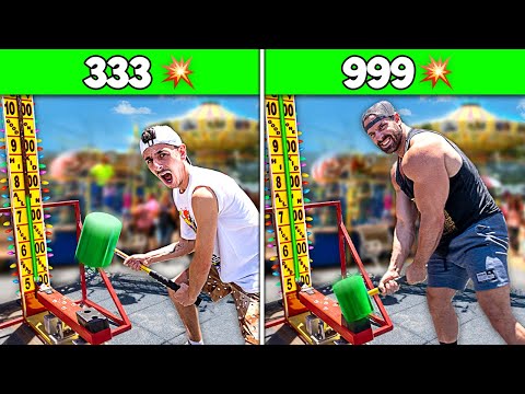 The Strongest Man in History: Carousel Lift Challenge | History