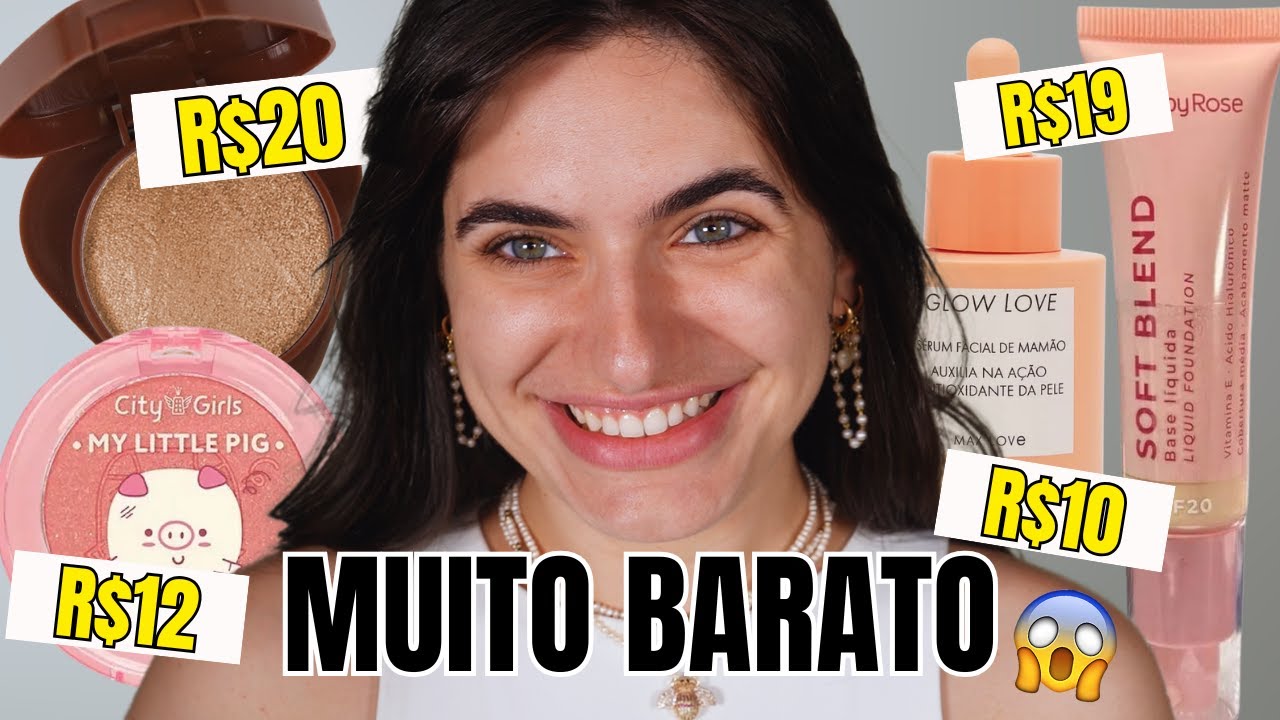 MAQUIAGENS BARATINHAS ATÉ R$20,00