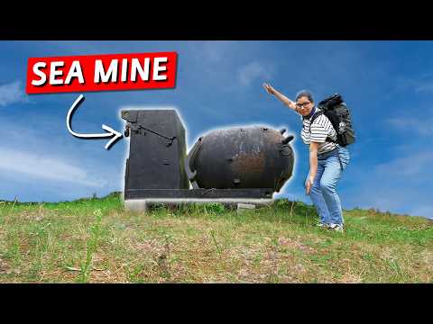 I visited Estonia's ABANDONED military island! A Day Trip to Naissaar!