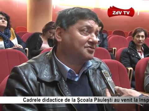 Profesorii din Paulesti la ISJ