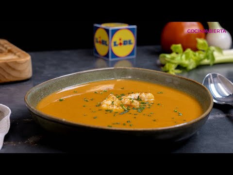 Cómo hacer crema de langostinos // Cocina Abierta