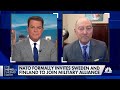 It's a very good day for NATO, Sweden and Finland: Admiral James Stavridis