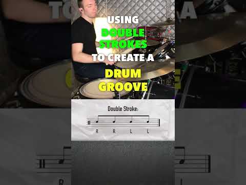 Rudiment Groove no. 7 - Double Stroke - #Shorts