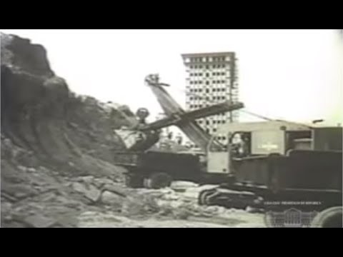 Demolições no centro do Rio de Janeiro (1952)