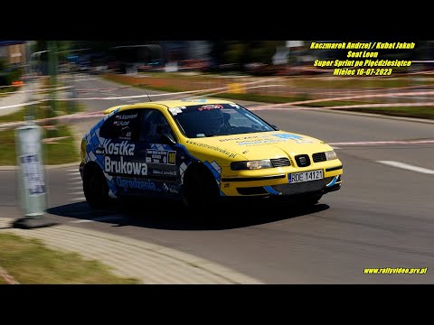 Kaczmarek Andrzej / Kubat Jakub - Seat Leon - Super Sprint po Pięćdziesiątce Mielec 16-07-2023