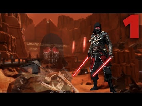 Star Wars: The Old Republic - No Commentary - Sith Warrior (Marauder) Darkside Walkthrough - Part 1