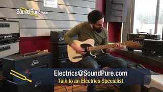Video thumbnail for Luxxtone Choppa T Trans White Electric Guitar #240 Quick 'n' Dirty by soundpurestudios