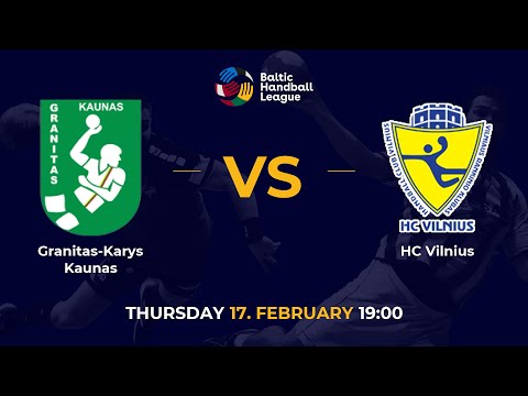BHL 21/22: Granitas-Karys Kaunas - HC Vilnius