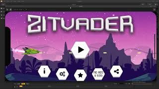 Zitvader Game Template video preview