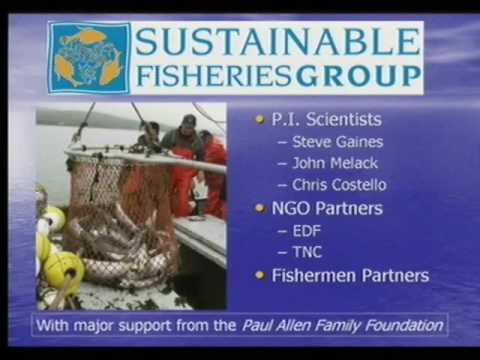 Profitability Can Drive Sustainable Fisheries by Chris Costello