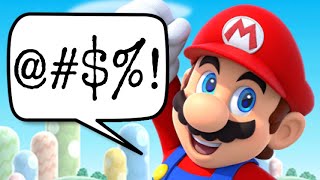 The time Super Mario said a BAD WORD