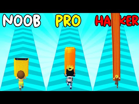 NOOB vs PRO vs HACKER - Shortcut Run