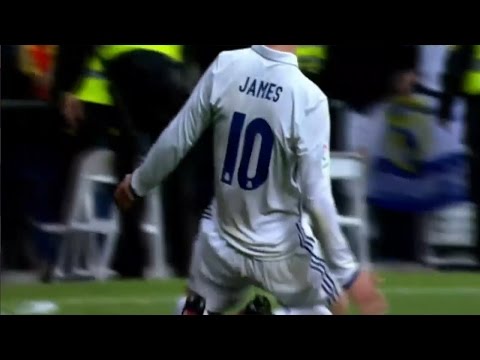 SEGUNDO GOL DE JAMES. REAL MADRID VS SEVILLA  04/01/2017
