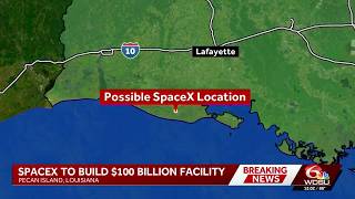Louisiana announces $100 billion SpaceX launching pad investment