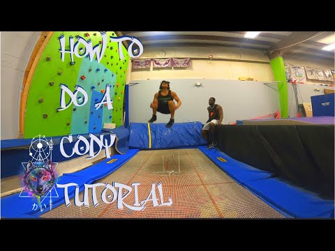 HOW TO DO A CODY ON TRAMPOLINE TUTORIAL 2022!!! 3 EASY STEPS!!!