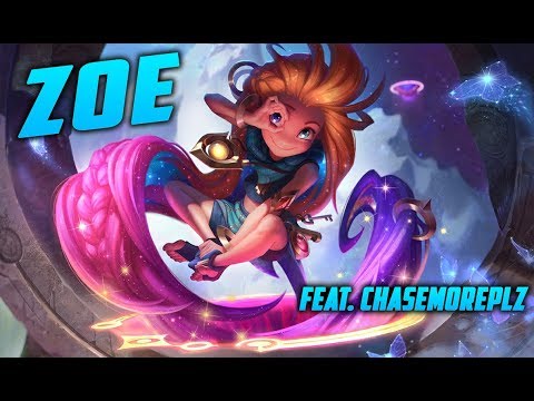 ZOE LEAGUE OF LEGENDS SEASON 8 Patch 8.12 - xBlackHalo Mid lane Gameplay