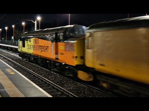 Colas class 37099, Tipton, 31/1/26