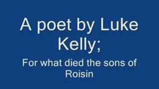 Luke Kelly - For what died the sons of Roisin