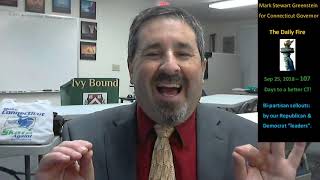 Sept 25 Mark Stewart Greenstein - Compromise = a "sell-out"