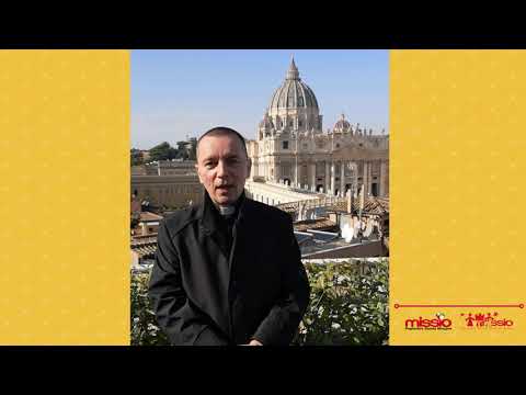 Pozdrowienia dla kolędników misyjnych prosto z Watykanu od ks. Tomasza Atłasa