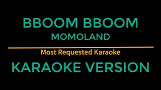BBoom BBoom - Momoland (Karaoke Version)