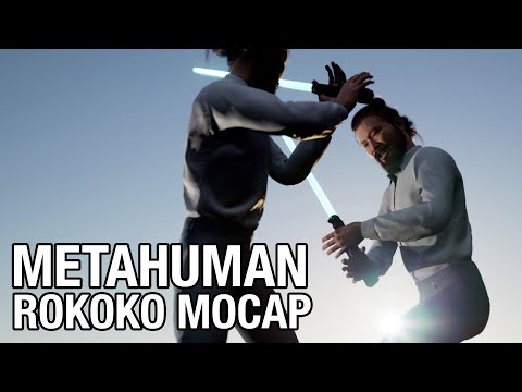 MetaHuman Lightsaber Dual | Rokoko MOCAP Unreal Engine