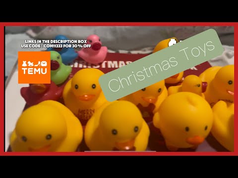 Christmas Toys with Temu! #temufinds #temu
