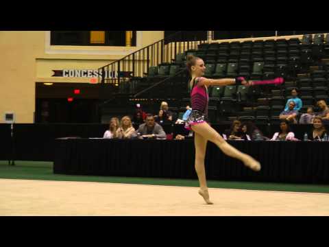 Jazzy Kerber - Clubs - All Around Final - 2013 U.S. Rhythmic Championship