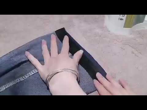 Лента для быстрого укорачивания брюк в домашних условиях 1 м черная (NR0111_1) - фото 1 - id-p1896495502