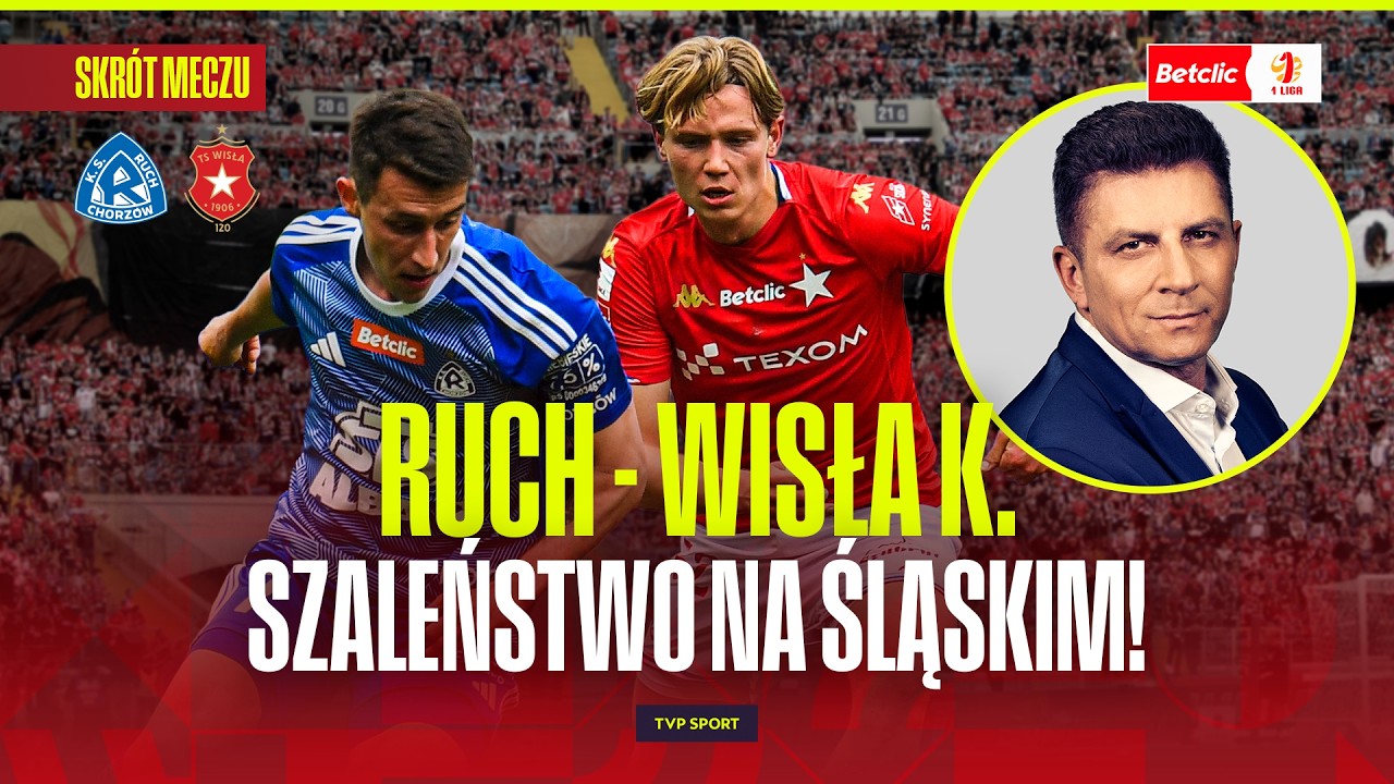 Ruch Chorzów vs Wisła Kraków Highlights