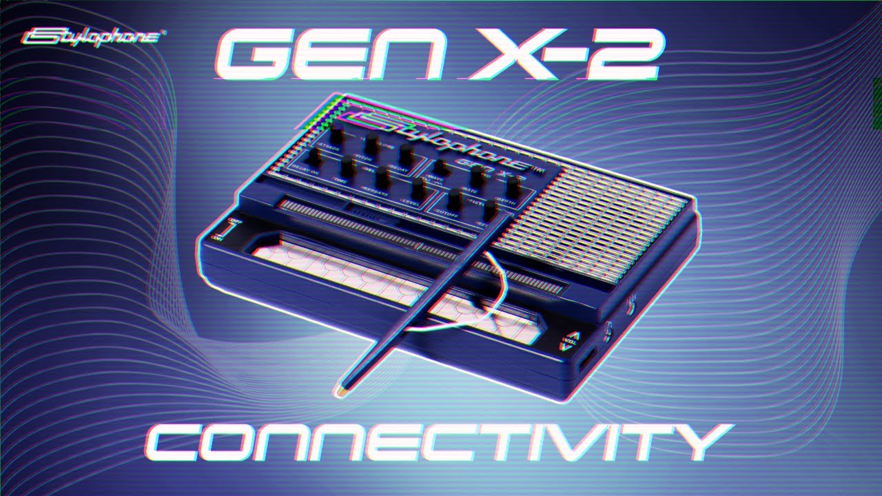 Stylophone Gen X-2 Portable Analog Synthesizer