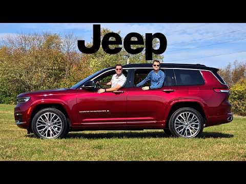 2025 Jeep Grand Cherokee L -- HUGE Price *DROP* for This Rugged & Luxurious 3-Row!