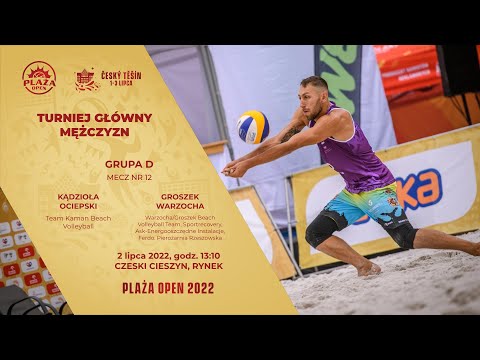 KĄDZIOŁA/OCIEPSKI (POL) - GROSZEK/WARZOCHA (POL) | Plaża Open 2022 Cieszyn