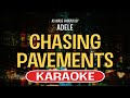 Chasing Pavements (Karaoke) - Adele