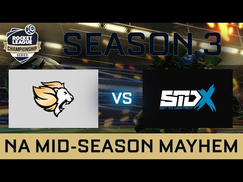 Selfless Gaming vs SetToDestroyX NA Midseason Mayhem - RLCS S3