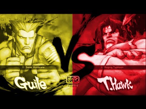 Blue Emblem [Guile] Vs aburiburimaguro [Hawk] SSF4 Arcade Edition 2012 720 HD