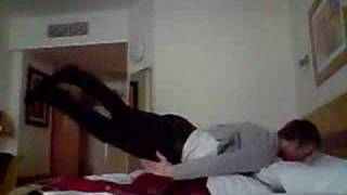 Bed Dive Slow-mo