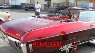 Candy Red 70&#39; Chevy Impala Vert doin Magic Tricks at Kandy Randy
