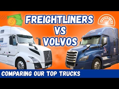Thumbnail for 5 Freightliners VS 5 Volvos - Millage, Fuel Efficiency, Downtime Test (What do Fleets Prefer?) by Fuel efficiency