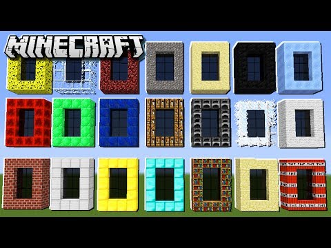 NEW PORTALS to ANY DIMENSION in Minecraft!