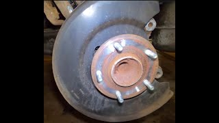 2015 Dodge Journey Rear Wheel Bearing Replacement