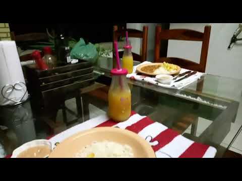 Jantar que a dinda preparou!