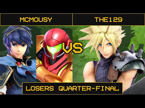 ESC 32 Smash Ultimate Losers Quarter-Final - mcmousy (Samus, Marth) Vs. The129 (Cloud)