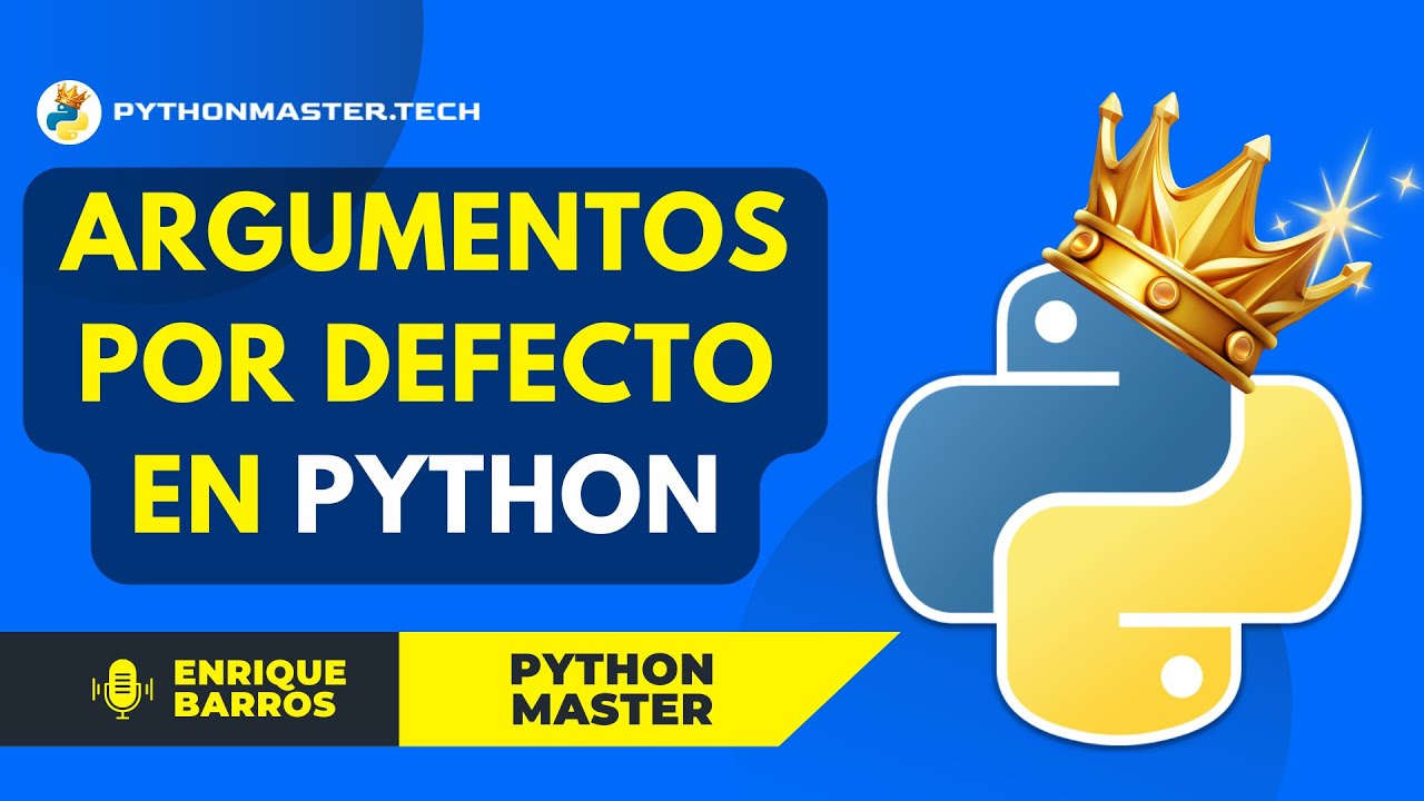 Tipos de argumentos de Python: por defecto