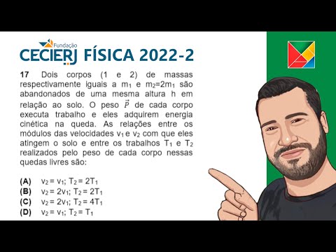 Questão 16 CEDERJ 2022-2 Física