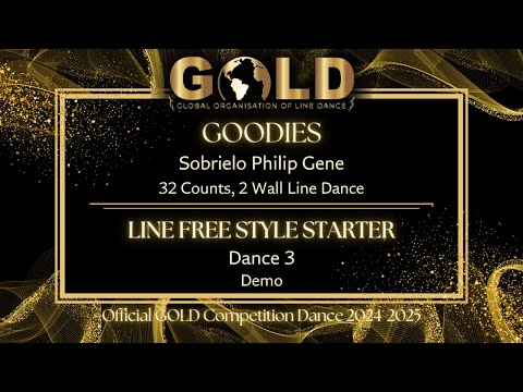 GOLD 2024 Line Free Style Starter - Dance 3: "Goodies" - Demo with music