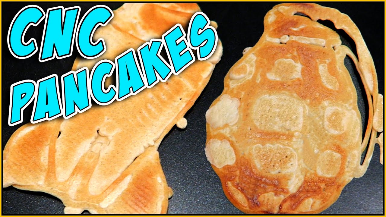 3D printed PANCAKES! - PancakeBOT